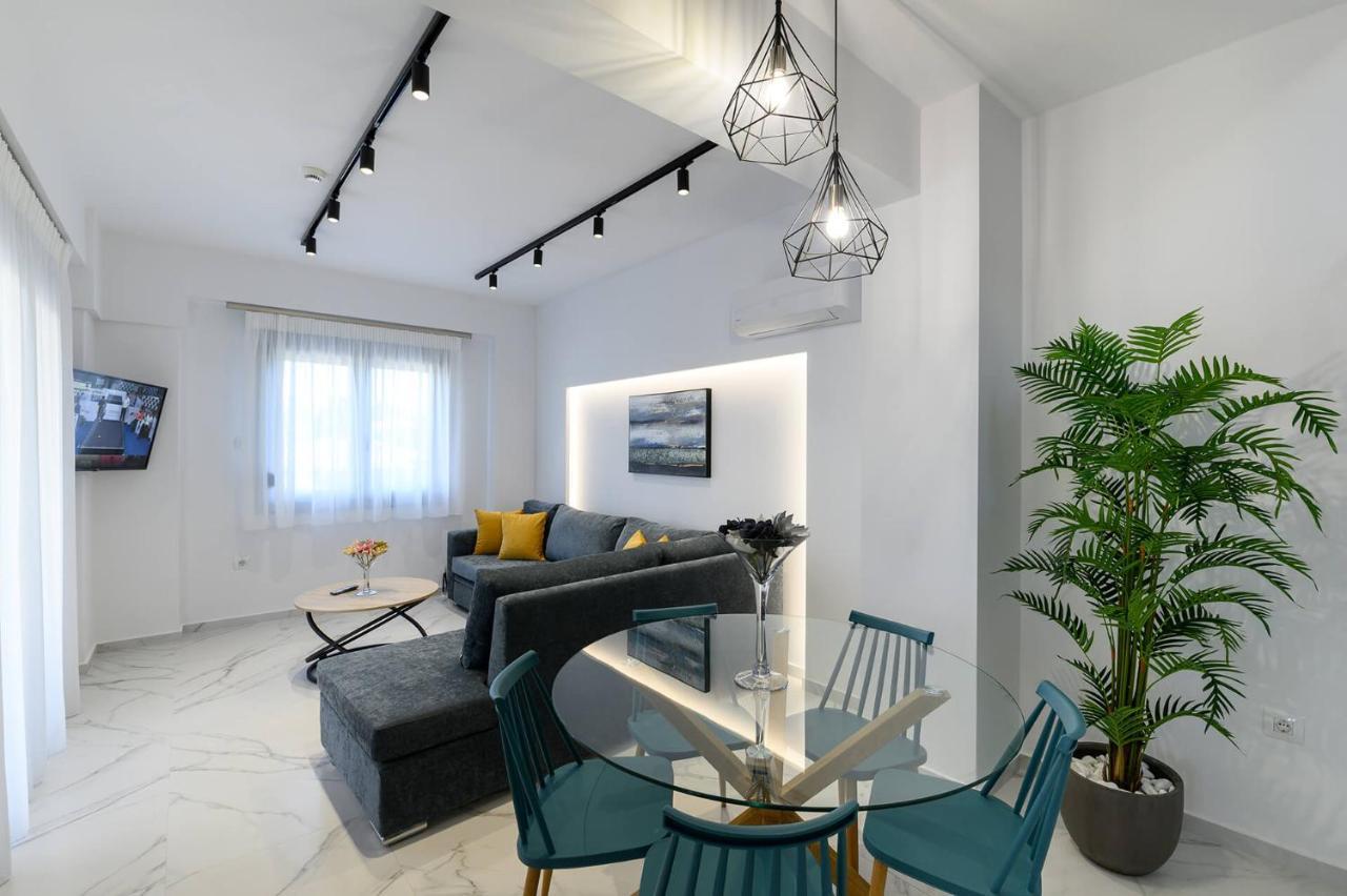 Momento Luxury Apartments Walking Distance From The Beach Никиана Экстерьер фото