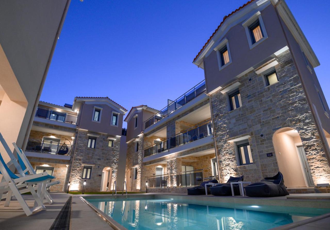 Momento Luxury Apartments Walking Distance From The Beach Никиана Экстерьер фото